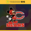 Chicago Bears Mickey NFL Svg Chicago Bears Chicago svg Chicago Mickey svg Bears Bears svg Design 1760