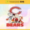 Chicago Bears The Peanuts And Snoppy Svg Chicago Bears Chicago svg Chicago Snoopy svg Bears Bears svg Design 1815