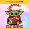 Chicago Bears YoDa NFL Svg Pdf Dxf Eps Png Silhouette Svg Download Instant Design 1817