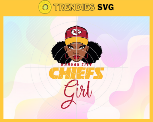 Chiefs Black Girl Svg Kansas City Chiefs Svg Chiefs svg Chiefs Girl svg Chiefs Fan Svg Chiefs Logo Svg Design 1842