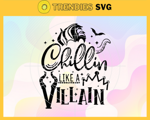 Chillin Like a Villain Svg Series Walt Disney Animated Classics Svg Perfectly Wicked Svg Disney Villains Svg Villains Svg Ursula Svg Design 1851