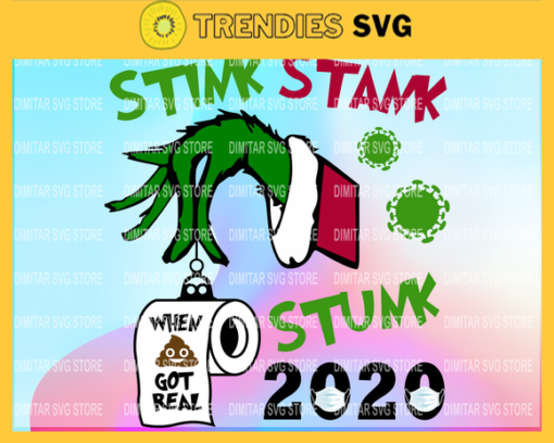 Christmas 2020 svg Grinch svg Christmas svg 2020 stink stank stunk svg digital download Grinch hand Svg Design 1869 Design 1869