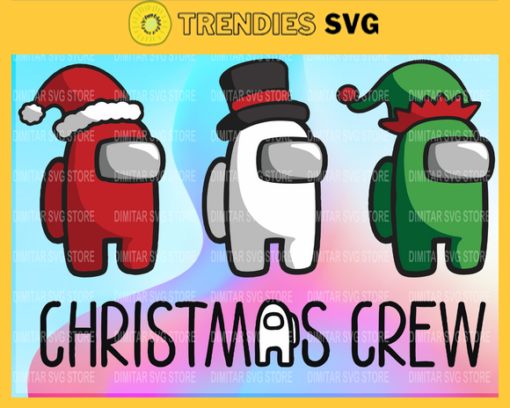 Christmas Crew Kids Svg Among Us Svg Christmas SVG PNG JPG Cut Files Design 1882