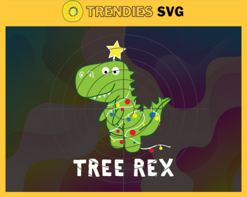 Christmas Tree Rex Svg Christmas Dinosaur Svg Baby Saurus Svg T Rex Svg Babysaurus Svg Christmas Svg Design 1918