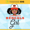 Cincinnati Bengals Girl NFL Svg Pdf Dxf Eps Png Silhouette Svg Download Instant Design 1979