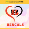 Cincinnati Bengals Heart NFL Svg Cincinnati Bengals Cincinnati svg Cincinnati Heart svg Bengals svg Bengals Heart svg Design 1986