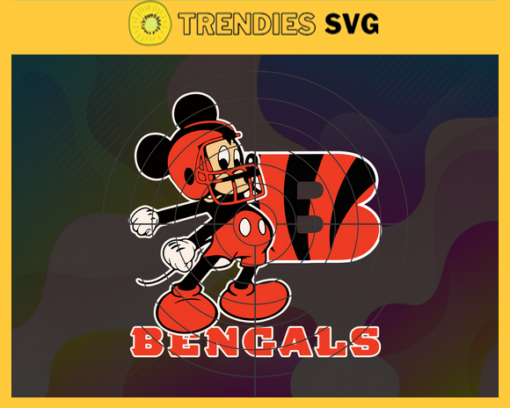 Cincinnati Bengals Mickey NFL Svg Cincinnati Bengals Cincinnati svg Cincinnati Mickey svg Bengals svg Bengals Mickey svg Design 1997