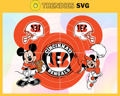 Cincinnati Bengals Svg Bengals Svg Bengals Disney Mickey Svg Bengals Logo Svg Mickey Svg Football Svg Design 2032