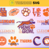 Clemson Tigers bundle Logo Svg Eps Dxf Png Instant Download Digital Print Design 2073