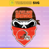 Cleveland Browns Skull NFL Svg Pdf Dxf Eps Png Silhouette Svg Download Instant Design 2168