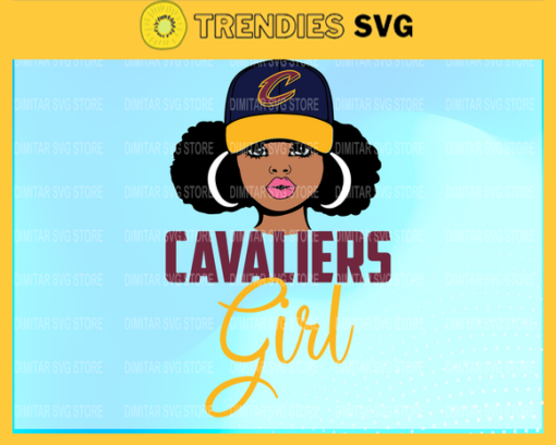 Cleveland Cavaliers Girl NFL Svg Pdf Dxf Eps Png Silhouette Svg Download Instant Design 2208