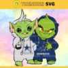 Dallas Cowboys Baby Yoda And Grinch NFL Svg Instand Download Design 2359 Design 2359