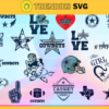 Dallas Cowboys Bundle Logo SVG PNG EPS DXF PDF Football Design 2369