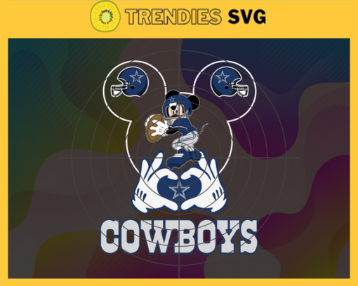 Dallas Cowboys Svg Cowboys Svg Cowboys Disney Mickey Svg Cowboys Logo Svg Mickey Svg Football Svg Design 2449