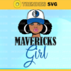 Dallas Mavericks Girl NFL Svg Pdf Dxf Eps Png Silhouette Svg Download Instant Design 2477