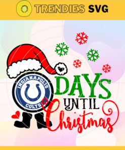 Days Until Christmas Indianapolis Colts Svg Colts Svg Colts Santa Svg Colts Logo Svg Colts Christmas Svg Football Svg Design 2508