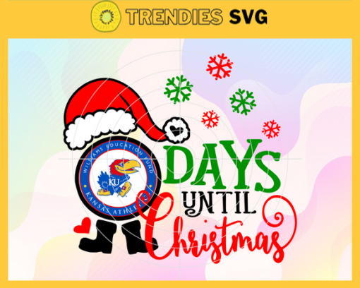 Days Until Christmas Kansas Jayhawks Svg Jayhawks Svg Jayhawks Santa Svg Jayhawks Logo Svg Jayhawks Christmas Svg Football Svg Design 2511