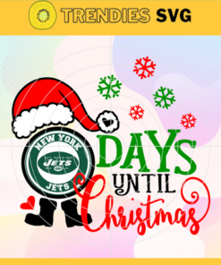 Days Until Christmas New York Jets Svg Jets Svg Jets Santa Svg Jets Logo Svg Jets Christmas Svg Football Svg Design -2524