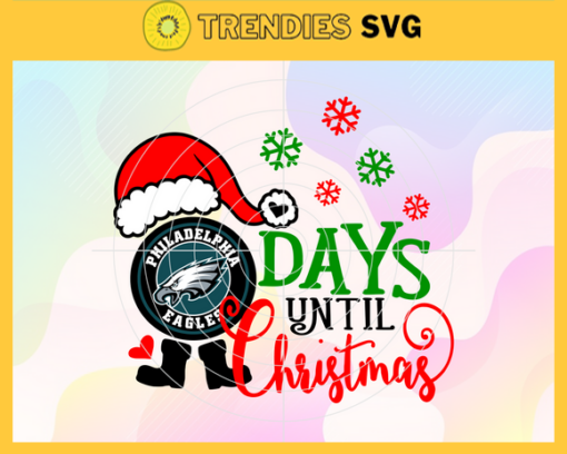 Days Until Christmas Philadelphia Eagles Svg Eagles Svg Eagles Santa Svg Eagles Logo Svg Eagles Christmas Svg Football Svg Design 2529