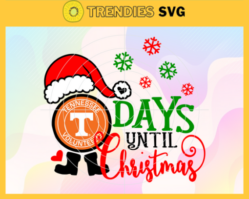 Days Until Christmas Tennessee Vols Svg Tennessee Vols Svg Tennessee Vols Santa Svg Tennessee Vols Logo Svg Tennessee Vols Christmas Svg Football Svg Design 2535