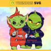 Denver Broncos Baby Yoda And Grinch NFL Svg Instand Download Design 2590 Design 2590