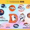 Denver Broncos Bundle Logo SVG PNG EPS DXF PDF Football Design 2600