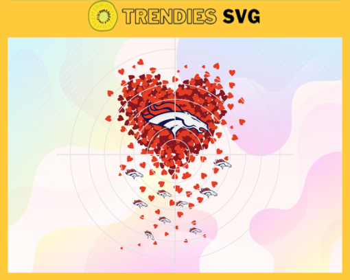 Denver Broncos Heart NFL Svg Denver Broncos Denver svg Denver Heart svg Broncos svg Broncos Heart svg Design 2631