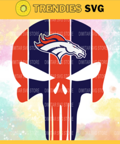Denver Broncos Skull NFL Svg Denver Broncos Denver svg Denver Skull svg Broncos svg Broncos Skull svg Design 2662