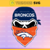 Denver Broncos Skull NFL Svg Pdf Dxf Eps Png Silhouette Svg Download Instant Design 2665