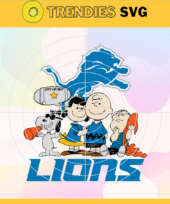 Detroit Lions The Peanuts And Snoppy Svg Detroit Lions Detroit svg Detroit Snoopy svg Lions svg Design 2829