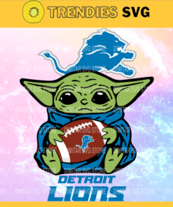 Detroit Lions YoDa NFL Svg Pdf Dxf Eps Png Silhouette Svg Download Instant Design 2831