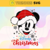 Disney Christmas Svg Mickey Santa Svg Christmas Day Svg Merry Christmas Svg Winter Svg Christmas Light Svg Design 2870