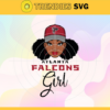 Falcons Black Girl Svg Atlanta Falcons Svg Falcons svg Falcons Girl svg Falcons Fan Svg Falcons Logo Svg Design 3139