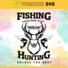 Fishing Solves Most Of My Problems Hunting Solves The Rest Svg Eps Png Pdf Dxf Fishing solves most of my problems Svg Design 3174