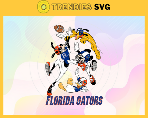 Florida Gators Disney Team Svg Gators Svg Gators Disney Svg Gators Logo Svg Gators Donald Svg Gators Mickey Svg Design 3178