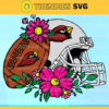 Flower football Arizona Cardinals SVG PNG EPS DXF PDF Football Design 3205