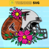 Flower football Atlanta Falcons SVG PNG EPS DXF PDF Football Design 3206