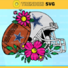 Flower football Dallas Cowboys SVG PNG EPS DXF PDF Football Design 3213