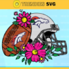 Flower football Denver Broncos SVG PNG EPS DXF PDF Football Design 3214