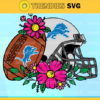 Flower football Detroit SVG PNG EPS DXF PDF Football Design 3215