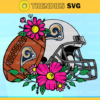 Flower football Los Angeles Rams SVG PNG EPS DXF PDF Football Design 3222