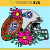 Flower football Tennessee Titans SVG PNG EPS DXF PDF Football Design 3235