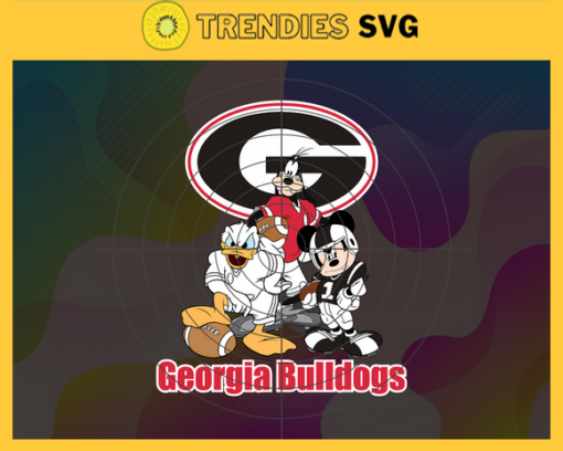 Georgia Bulldogs Disney Team Svg Bulldogs Svg Bulldogs Disney Svg Bulldogs Logo Svg Bulldogs Donald Svg Bulldogs Mickey Svg Design 3396