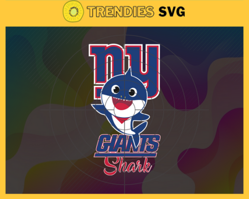 Giants Baby Shark Svg New York Giants Svg Giants svg Giants Baby Shark svg Giants Fan Svg Giants Logo Svg Design 3410
