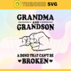 Grandma and grandson svg a bond that cannot be broken grandma svg grandson svg mothers day mothers day gift Design 3578