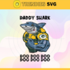 Green Bay Packers Daddy Shark svg Fathers Day Gift Footbal ball Fan svg Dad Nfl svg Fathers Day svg Packers DAD svg Design 3628
