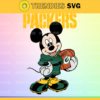Green Bay Packers Disney Inspired printable graphic art Mickey Mouse SVG PNG EPS DXF PDF Football Design 3601