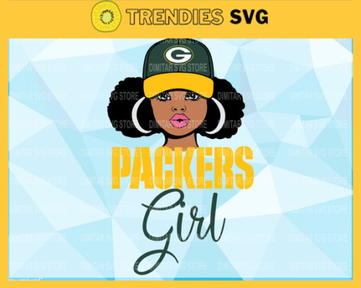 Green Bay Packers Girl NFL Svg Pdf Dxf Eps Png Silhouette Svg Download Instant Design 3645