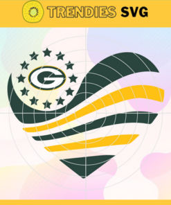 Green Bay Packers Heart NFL Svg Green Bay Packers Green Bay svg Green Bay Heart svg Packers svg Packers Heart svg Design 3651