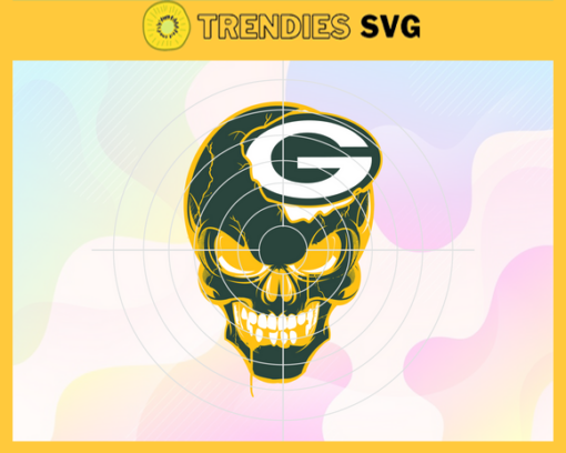 Green Bay Packers Skull NFL Svg Green Bay Packers Green Bay svg Green Bay Skull svg Packers svg Packers Skull svg Design 3682